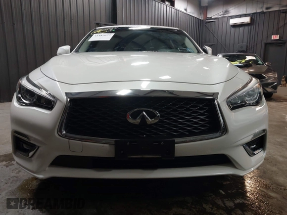 2020 Infiniti Q50 Luxe with VIN JN1EV7AR4LM251732, listed as a IAAI auction lot 41482077 with 12,799 mi miles and . Bid and sale history available at DreamBid. Image 12.