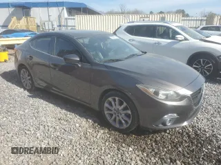 2015 Mazda 3 S Touring with VIN JM1BM1V35F1229282, listed as a Copart auction lot 50940705 with 107,196 mi miles and Clean Title. Bid and sale history available at DreamBid. Image 4.