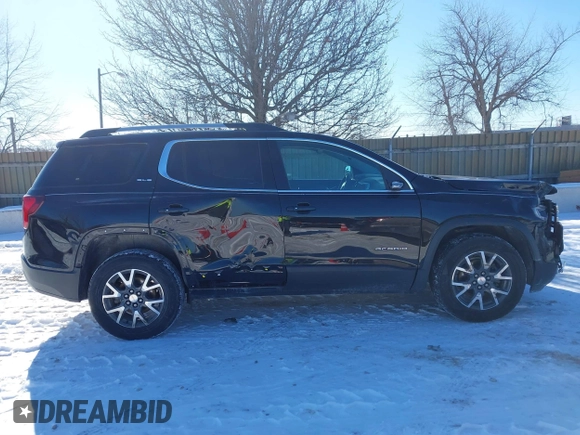 2021 GMC Acadia SLE with VIN 1GKKNRLS8MZ139746, listed as a IAAI auction lot 41623191 with 76,659 mi miles. Bid and sale history available at carsss.com. Image 13.