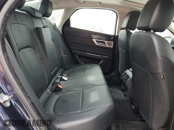 2017 Jaguar XF 35t Premium with VIN SAJBJ4BVXHCY30910, listed as a Copart auction lot 43550705 with 52,408 mi miles and Salvage Title. Bid and sale history available at carsss.com. Image 10.