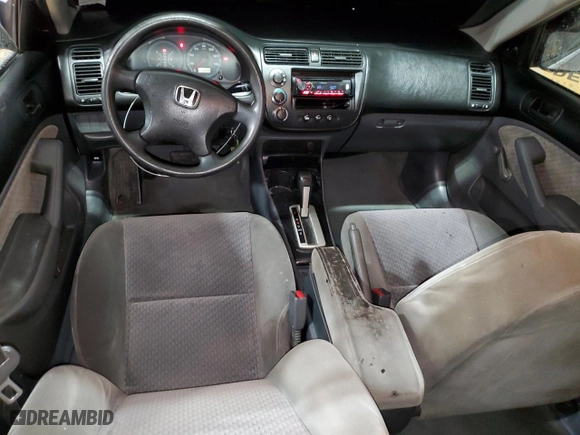 2004 Honda Civic VP with VIN 2HGES16364H588674, listed as a Copart auction lot 47623565 with 118,979 mi miles and Salvage Title. Bid and sale history available at carsss.com. Image 8.