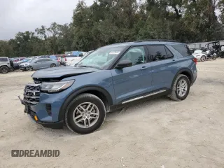 2025 Ford Explorer Active with VIN 1FMUK7DHXSGA16958, listed as a Copart auction lot 84375464 with 1,876 mi miles and Non Repairable. Bid and sale history available at carsss.com. Image 1.