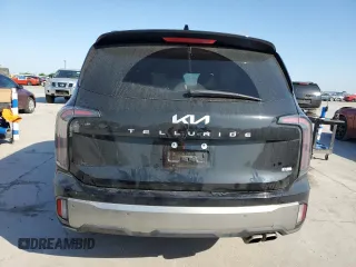 2023 Kia Telluride SX with VIN 5XYP5DGC3PG348337, listed as a Copart auction lot 53195555 with 47,633 mi miles and Salvage title. Bid and sale history available at DreamBid. Image 6.