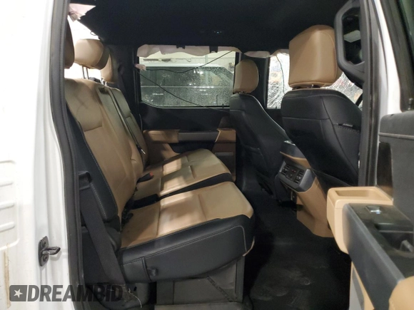 2024 Ford F-350 XL with VIN 1FT8W3BT2REC93958, listed as a Copart auction lot 47363735 with 17,143 mi miles and Salvage Title. Bid and sale history available at DreamBid. Image 10.