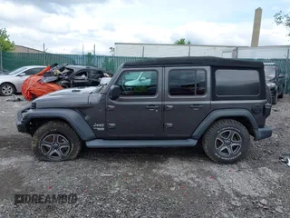 2019 Jeep Wrangler Unlimited Sport S с VIN 1C4HJXDG6KW571640, выставлен на аукционе IAAI как лот 42299078 с пробегом 51 928 миль миль и . История ставок и продаж доступна на DreamBid. Изображение 14.