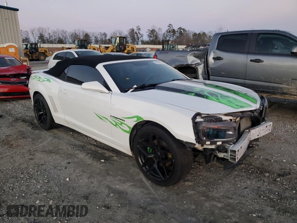 2014 Chevrolet Camaro LT z VIN 2G1FC3D34E9198935, wystawiony jako Copart lot #48108225 z przebiegiem 122 477 mil mil oraz Szkoda całkowita • Salvage title. Historia ofert i sprzedaży dostępna na DreamBid. Obrazek 4.