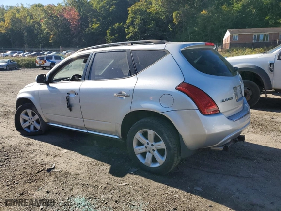 2007 Nissan Murano S with VIN JN8AZ08W27W660961, listed as a Copart auction lot 76721744 with 168,873 mi miles and Salvage Title. Bid and sale history available at carsss.com. Image 2.