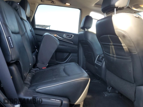 2020 Infiniti QX60 Luxe with VIN 5N1DL0MN9LC510053, listed as a Copart auction lot 46546345 with 28,164 mi miles and Salvage Title. Bid and sale history available at DreamBid. Image 11.