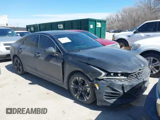 2021 Kia K5 GT-Line with VIN 5XXG64J20MG058750, listed as a IAAI auction lot 41821089 with 95,285 mi miles. Bid and sale history available at carsss.com. Image 1.