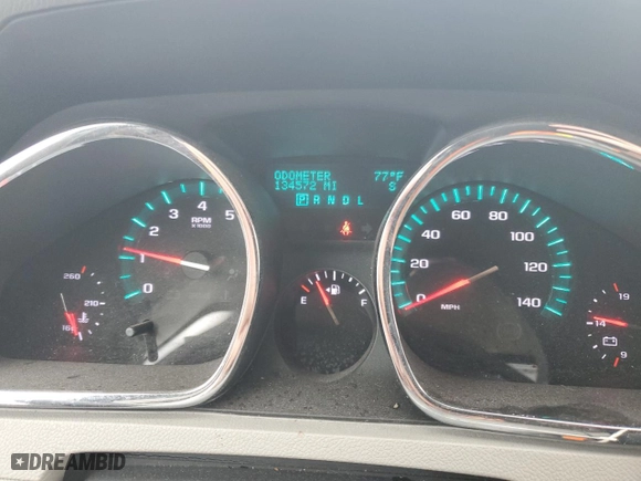 2010 Chevrolet Traverse LT w/1LT with VIN 1GNLRFED3AS104660, listed as a Copart auction lot 50382475 with 134,572 mi miles and Salvage Title. Bid and sale history available at carsss.com. Image 9.