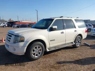 2007 Ford Expedition Limited with VIN 1FMFU19527LA56416, listed as a IAAI auction lot 41655342 with 25,549 mi miles. Bid and sale history available at carsss.com. Image 2.