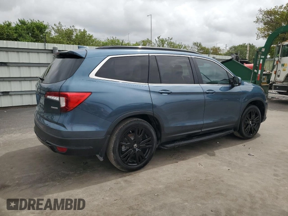 2022 Honda Pilot Special Edition with VIN 5FNYF5H26NB014305, listed as a Copart auction lot 59939325 with Not provided miles and Non repairable. Bid and sale history available at DreamBid. Image 3.