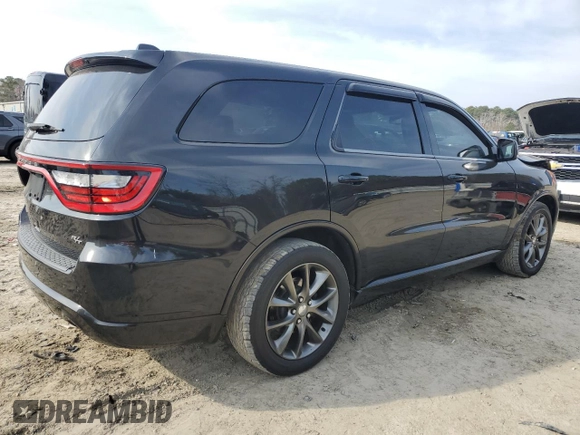 2015 Dodge Durango R/T with VIN 1C4SDHCT7FC714698, listed as a Copart auction lot 47348125 with 116,690 mi miles and Salvage Title. Bid and sale history available at DreamBid. Image 3.