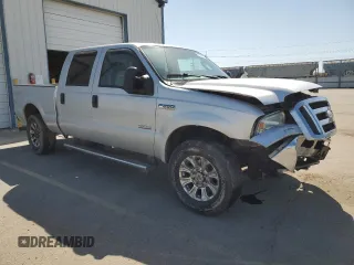 2006 Ford Super Duty F-250 XL with VIN 1FTSW21P26EA45046, listed as a Copart auction lot 51920665 with 219,253 mi miles and Salvage Title. Bid and sale history available at carsss.com. Image 4.