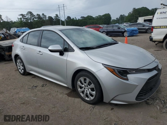 2023 Toyota Corolla LE z VIN 5YFB4MDE1PP058192, wystawiony jako Copart lot #53800485 z przebiegiem 8 187 mil mil oraz Szkoda całkowita • Salvage title. Historia ofert i sprzedaży dostępna na DreamBid. Obrazek 4.