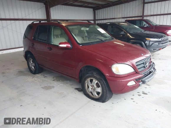 2003 Mercedes-Benz M 350 with VIN 4JGAB57E13A448528, listed as a IAAI auction lot 41953003 with 256,637 mi miles and . Bid and sale history available at DreamBid. Image 1.