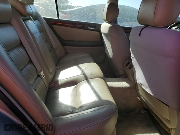 2001 Lexus GS 300 with VIN JT8BD69S510145149, listed as a Copart auction lot 49877755 with 186,046 mi miles and Non Repairable. Bid and sale history available at DreamBid. Image 10.