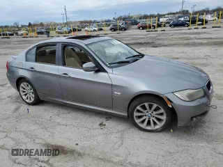2011 BMW 3 Series 328i xDrive with VIN WBAPK7C5XBF196745, listed as a Copart auction lot 51811985 with 0 mi miles and Salvage Title. Bid and sale history available at carsss.com. Image 4.