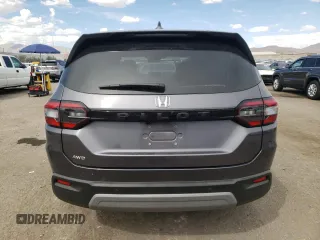 2024 Honda Pilot EX-L 7 Passenger with VIN 5FNYG1H57RB007661, listed as a Copart auction lot 72718214 with 19,478 mi miles and Salvage Title. Bid and sale history available at carsss.com. Image 6.