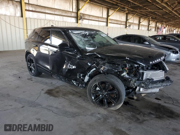 2021 Land Rover Range Rover Velar S z VIN SALYJ2EX0MA326584, wystawiony jako Copart lot #62553695 z przebiegiem 23 722 mil mil oraz Szkoda całkowita • Salvage title. Historia ofert i sprzedaży dostępna na DreamBid. Obrazek 4.