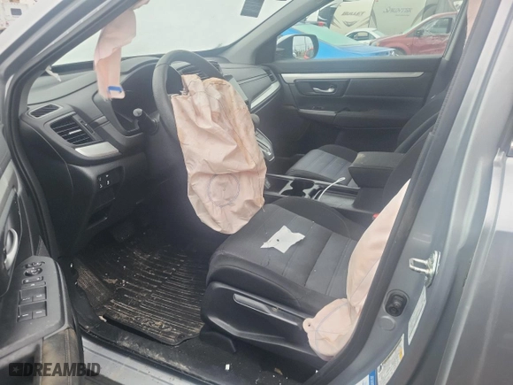2018 Honda CR-V LX with VIN 2HKRW2H26JH10137, listed as a Copart auction lot 49596965 with 0 mi miles and Salvage Title. Bid and sale history available at carsss.com. Image 7.