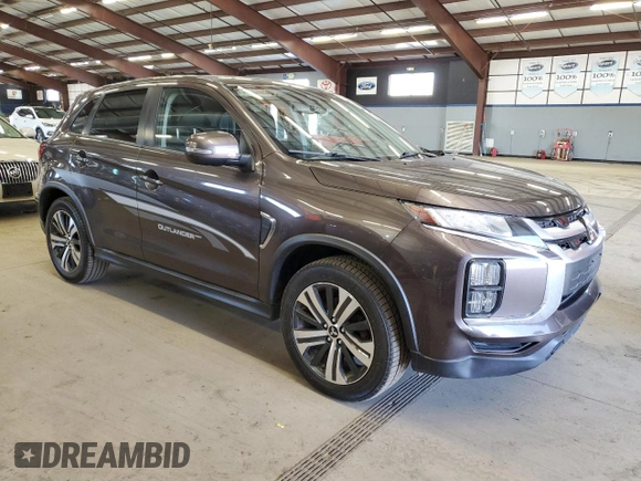 2020 Mitsubishi Outlander Sport ES 2.0 with VIN JA4AR3AUXLU012015, listed as a Copart auction lot 50428495 with 168,918 mi miles and Clean Title. Bid and sale history available at carsss.com. Image 4.
