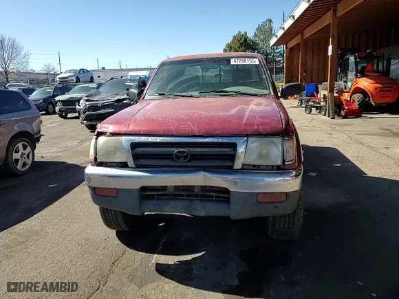 1999 Toyota Tacoma PreRunner with VIN 4TASN92N8XZ413695, listed as a Copart auction lot 47288155 with 319,538 mi miles and Salvage Title. Bid and sale history available at carsss.com. Image 11.