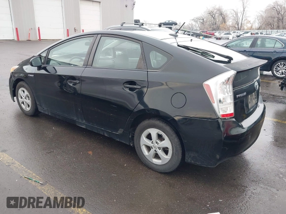 2010 Toyota Prius II with VIN JTDKN3DU8A0230427, listed as a IAAI auction lot 41180398 with 133,216 mi miles. Bid and sale history available at carsss.com. Image 3.