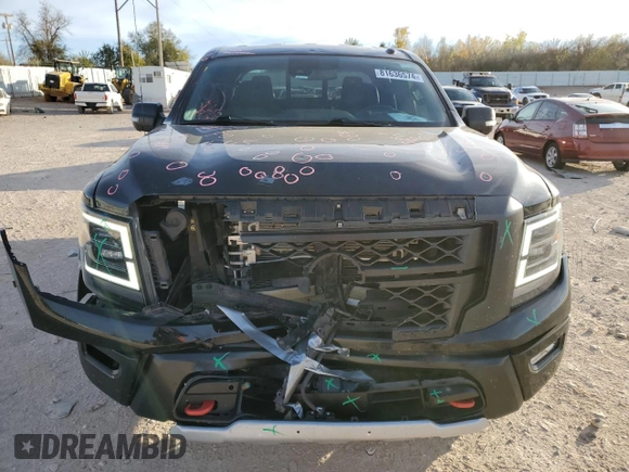 2021 Nissan Titan SV с VIN 1N6AA1ED3MN534845, выставлен на аукционе Copart как лот 81636574 с пробегом 111 680 миль миль и Списание • Salvage title. История ставок и продаж доступна на DreamBid. Изображение 5.