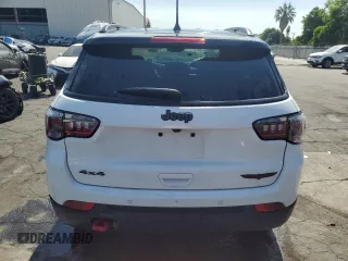 2025 Jeep Compass Trailhawk with VIN 3C4NJDDN4ST536911, listed as a Copart auction lot 65444215 with 16,172 mi miles and Clean title. Bid and sale history available at DreamBid. Image 6.