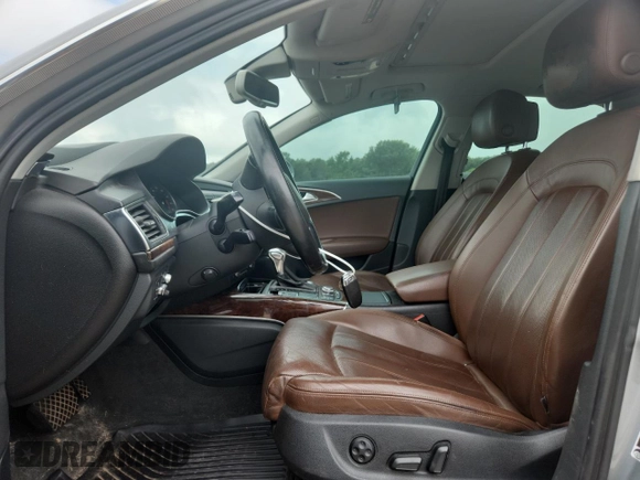 2012 Audi A6 Prestige with VIN WAUJGAFC2CN070787, listed as a Copart auction lot 60617945 with 193,589 mi miles and Salvage title. Bid and sale history available at DreamBid. Image 7.