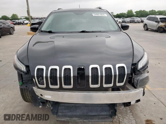 2017 Jeep Cherokee Latitude with VIN 1C4PJLCB1HW650961, listed as a Copart auction lot 54861855 with 117,799 mi miles and Salvage Title. Bid and sale history available at carsss.com. Image 5.