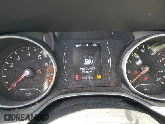 2018 Jeep Compass Latitude с VIN 3C4NJDBB9JT423947, выставлен на аукционе Copart как лот 61504994 с пробегом 84 578 миль миль и Списание • Salvage title. История ставок и продаж доступна на DreamBid. Изображение 9.