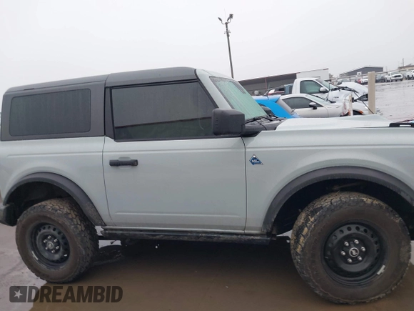 2023 Ford Bronco with VIN 1FMDE5AH7PLB27790, listed as a IAAI auction lot 41435714 with 27,930 mi miles. Bid and sale history available at carsss.com. Image 14.