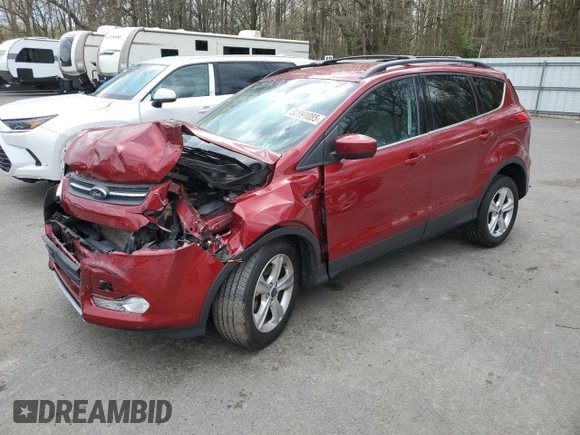 2013 Ford Escape SE with VIN 1FMCU0GX2DUB89300, listed as a Copart auction lot 52891085 with 0 mi miles and Salvage Title. Bid and sale history available at carsss.com. Image 1.