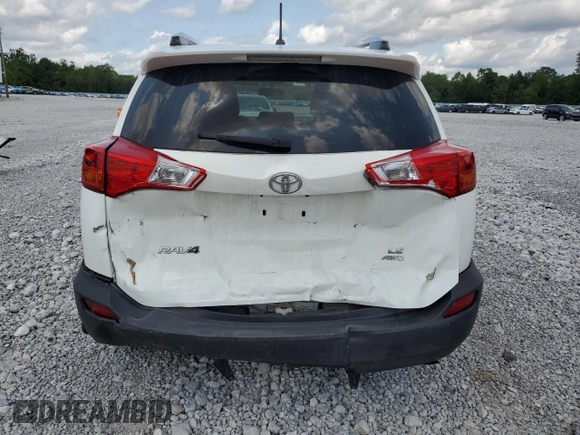 2015 Toyota RAV4 LE with VIN JTMBFREV7FD174732, listed as a Copart auction lot 64955875 with 109,435 mi miles and Salvage title. Bid and sale history available at DreamBid. Image 6.