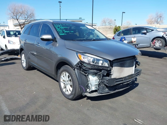 2016 Kia Sorento LX with VIN 5XYPG4A38GG119543, listed as a IAAI auction lot 41630117 with 79,816 mi miles. Bid and sale history available at carsss.com. Image 1.