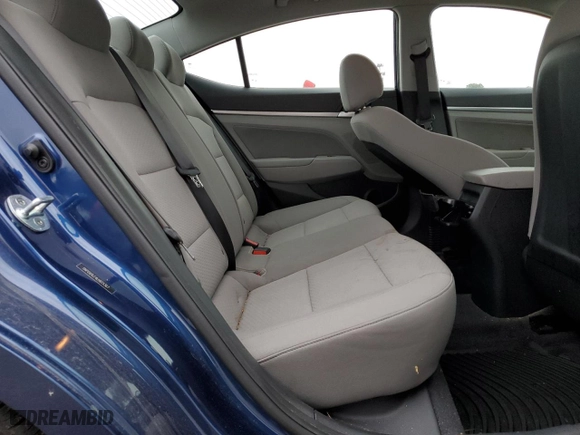 2020 Hyundai Elantra Value Edition with VIN 5NPD84LF4LH615367, listed as a Copart auction lot 68615564 with 9,638 mi miles and Non Repairable. Bid and sale history available at carsss.com. Image 10.