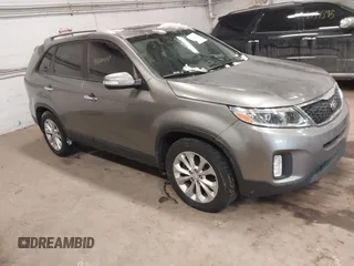 2014 Kia Sorento EX with VIN 5XYKU4A71EG435384, listed as a IAAI auction lot 41607160 with 143,622 mi miles and . Bid and sale history available at DreamBid. Image 1.
