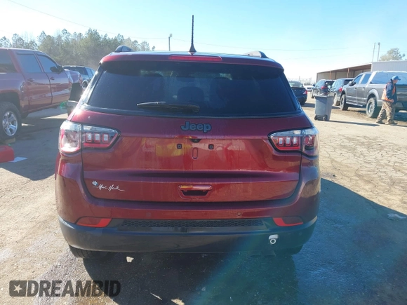 2021 Jeep Compass 80th Anniversary with VIN 3C4NJCEB1MT549133, listed as a IAAI auction lot 41263148 with 88,280 mi miles and . Bid and sale history available at carsss.com. Image 17.