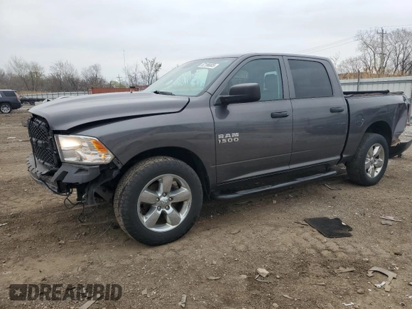 2017 Ram 1500 Express z VIN 1C6RR7KG5HS674555, wystawiony jako Copart lot #52196805 z przebiegiem 130 100 mil mil oraz Szkoda całkowita • Salvage title. Historia ofert i sprzedaży dostępna na DreamBid. Obrazek 1.