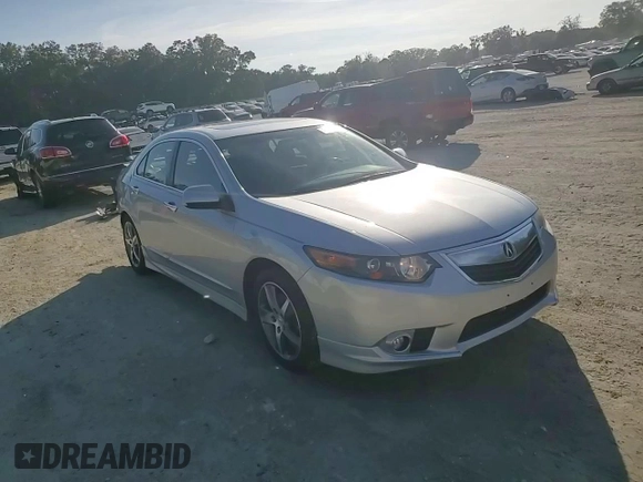 2012 Acura TSX Special Edition with VIN JH4CU2E8XCC025372, listed as a Copart auction lot 44039215 with 96,111 mi miles and Salvage title. Bid and sale history available at DreamBid. Image 14.