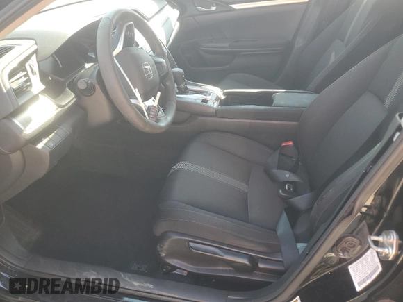 2017 Honda Civic LX with VIN 2HGFC2F5XHH510364, listed as a Copart auction lot 55491735 with 83,520 mi miles and Salvage Title. Bid and sale history available at DreamBid. Image 7.