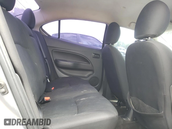 2017 Mitsubishi Mirage ES with VIN ML32F3FJ8HHF11581, listed as a Copart auction lot 61110545 with 116,984 mi miles and Salvage title. Bid and sale history available at DreamBid. Image 10.