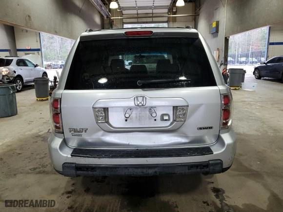 2007 Honda Pilot EX-L with VIN 5FNYF18747B029506, listed as a Copart auction lot 49376175 with 232,186 mi miles and Salvage Title. Bid and sale history available at carsss.com. Image 6.