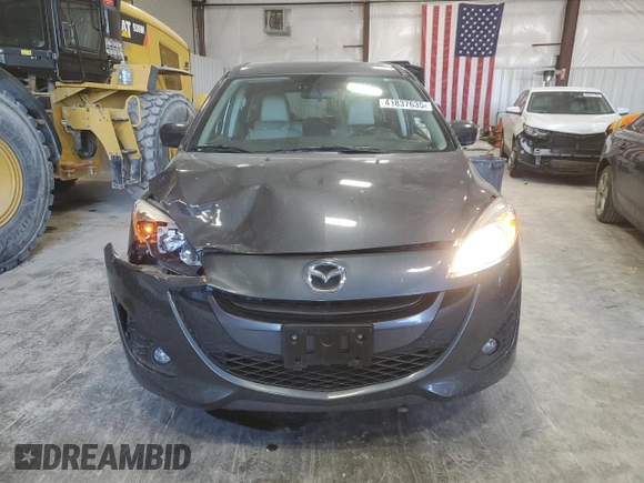 2012 Mazda 5 Grand Touring with VIN JM1CW2DL5C0140139, listed as a Copart auction lot 41837635 with 56,197 mi miles and Salvage title. Bid and sale history available at DreamBid. Image 5.