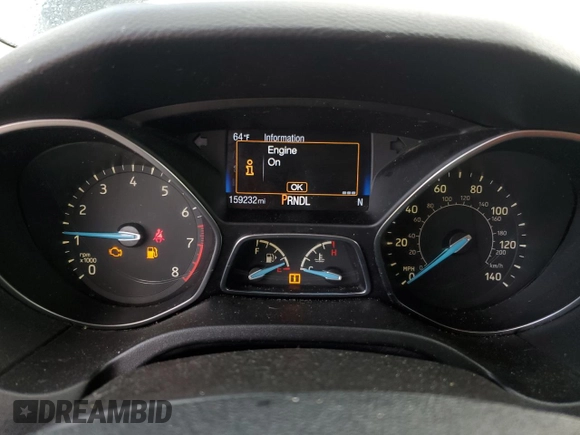2016 Ford Focus SE with VIN 1FADP3F21GL285958, listed as a Copart auction lot 52777925 with 159,232 mi miles and Clean Title. Bid and sale history available at carsss.com. Image 9.