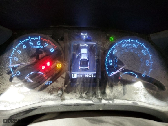 2020 Toyota Tacoma 4WD SR5 with VIN 5TFCZ5AN3LX231240, listed as a Copart auction lot 45538285 with 96,076 mi miles and Salvage Title. Bid and sale history available at carsss.com. Image 9.