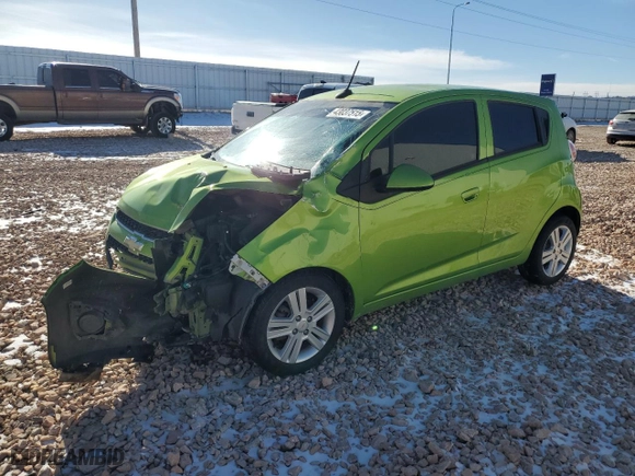 2014 Chevrolet Spark LS with VIN KL8CB6S91EC512791, listed as a Copart auction lot 43037515 with 89,573 mi miles and Clean Title. Bid and sale history available at carsss.com. Image 1.