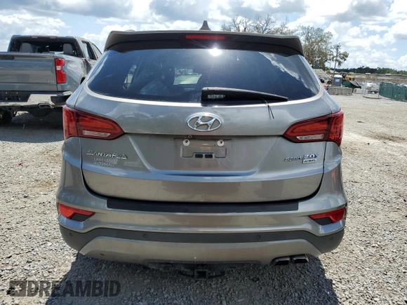 2017 Hyundai Santa Fe Ultimate z VIN 5XYZW4LA8HG491652, wystawiony jako Copart lot #56907985 z przebiegiem Nie podano mil oraz Szkoda całkowita • Salvage title. Historia ofert i sprzedaży dostępna na DreamBid. Obrazek 6.